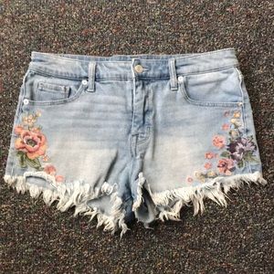 High Rise Jean Short
